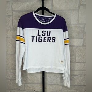 Pressbox LSU Tigers Women’s Long Sleeve Kaia T Shirt Size Large